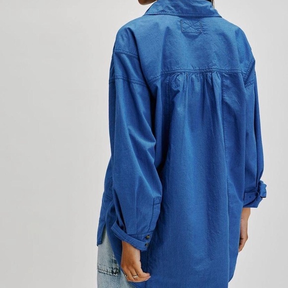 70. NWT Free People Garden State Shirt - Picture 3 of 4